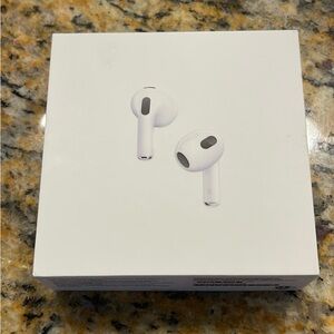 Apple AirPods 3rd generation with lightning charging case